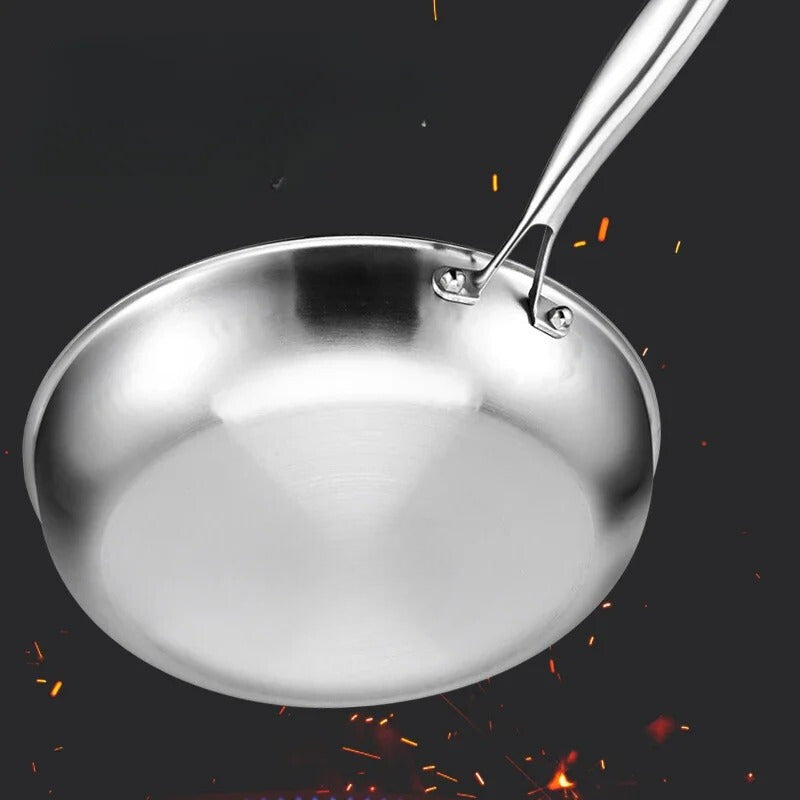 TitanChef Titanium Stainless Steel Frying Pan