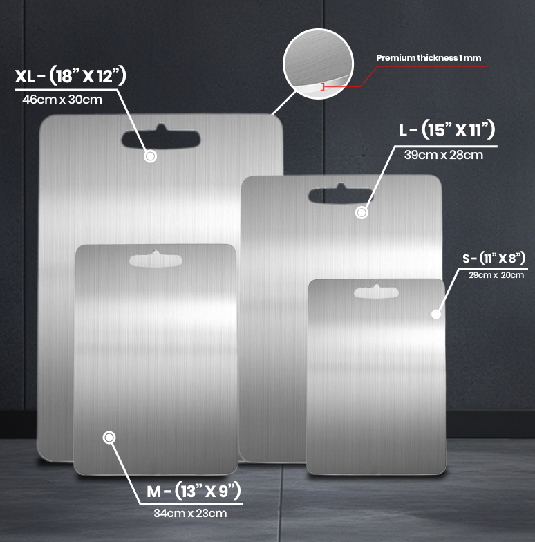 TitanEdge™ 100% Pure Titanium Cutting Board